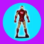 Homem de Ferro Action Figure Iron Man de 20cm