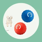 Bolinha Eletrônica Para Cachorro Brincar Movimento Automatico