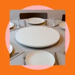 Prato Centro de Mesa Jantar Girátorio 30cm Bandeja Decorativa Posta