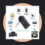 Receptor Bluetooth P2 3.5mm para Carro e Som Adaptador Áudio
