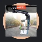 Suporte de Celular para Carro Braço Ajustável Longo, Braçadeira