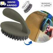 Escova com Alça Plástica para Lavar Tênis Sapatos Roupas