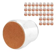Kit 32 Peças 2,5 Protetor Para O Pé Da Cadeira Mesa Silicone