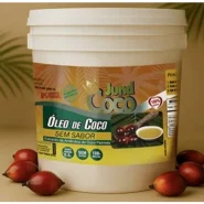 Óleo De Coco em balde de 3 litros Palmiste Sem Sabor Jund Coco