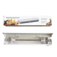 O porta plastico filme que postei no video anterior! Suporte Papel Filme Plástico Pvc Parede Cortador com Cortador Porta Papel Para Embalar Alimentos