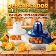 Descascador Elétrico Para Uva Alho Frutas E Tomate Automático Bivolt Portátil Prático Cozinha