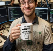 Caneca Meme Instalando Minha Paciência 325ml