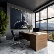 Quadro Batman Decorativo e Grande Alta Resolução Para Sala Quarto Escritório