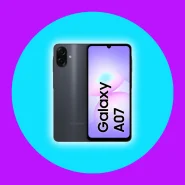 Celular Samsung Galaxy A07 128GB, 4GB, Câm. 50MP, Tela 6.7 Preto