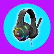 Fone De Ouvido Headset Gamer com Fio Profissional