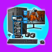 Computador Intel I7 16gb Ssd 1tb Completo Monitor 20