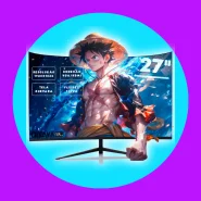 Monitor Gaming Serie Tela Led Curva 27
