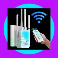 Amplificador de sinal WiFi repetidor e roteador sem fio rede sem fio...