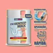 Desentop Max 250g Limpa Fossa Séptica E Caixa De Gordura Togmax
