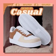 Tênis Casual Unissex  Design Atualizado, Confortável  Do 33 ao 43
