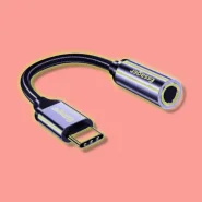 Adaptador Fone De Ouvido Tipo C Usb P2 Smartphone Universal Preto