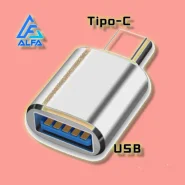 Adaptador Conector Tipo C para USB 3.0 OTG Conversor Macho USBC Adaptador de Sincronizaçãode Dados