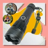 Lanterna Mais Forte Do Mundo Recarregável Tática Potente Led Apfer