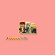 Heinz Pack Hamburguer Ketchup 397G + Maionese 215G + Mostarda 255gG