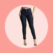 Calça Sawary Jeans Feminina Cigarrete