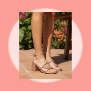 Sandália Feminina Festa Elegante Cobre, OFF, Prata e Preta