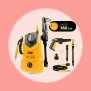 Lavadora De Alta Pressão Compacta Wap Wl 1800 1400w 1500psi 360l/h 127v Amarelo 60 Hz
