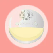 Aparelho De Som Bebês Ninar Relaxante Dormir Para Quarto Amarelo