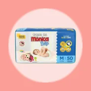 Fralda Descartável Baby M Pacote 50 Unidades Turma Da Mônica Sem Gênero