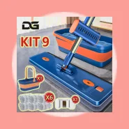 KIT Esfregão Mop Mãos Livres - Vídeo no Link