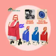 Carrinho de Compras Carrinho de Feira Supermercado Multiuso Feira Até...