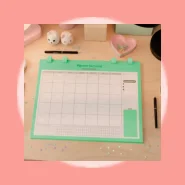 Planner Mensal Agenda Caderno Diário Planejamento Tarefas