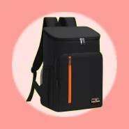 Mochila Térmica Grande 20L Cooler Portátil Resistente Impermeável.