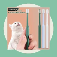Escova De Limpeza Oral Para Animais Domésticos.