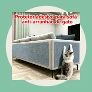Protetor de Sofá Anti-Arranho Arranhador Adesivo para Gato