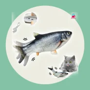 Brinquedo Estimulante com Peixe Elétrico