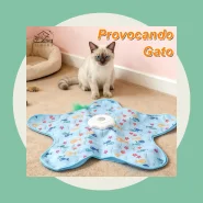Brinquedo Gato Tapete Móvel Elétrico Borboleta Automática Teaser