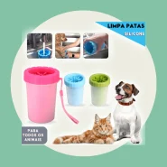 Limpador de Patas Pet Em Silicone Para Cães e Gatos Higiene Rápida