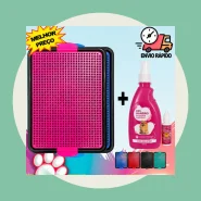 Sanitário Canino Grande Lavável Com ou Sem Educador Adestrador Pet
