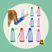 Garrafa portatil De Água Bebedouro Para Cães e Gatos para Passeio