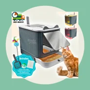 Caixa de Areia Fechada Para Gatos Banheiro Higiênico Luxo Com Gaveta