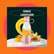 Garrafa Liquidificador Portátil Mini Mixer Juicer Recarregável Shake