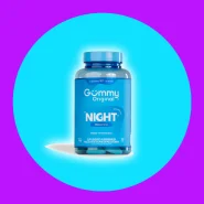 Gummy Night Suplemento para dormir em goma  Framboesa