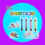 Caneta 3D Impressora Infantil Pintura Desenho 3D DIY Refil Filamento
