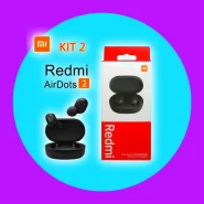 Fone Bluetooth Sem Fio Wireless  Airdots 2 pro Redmi TWS Bluetooth