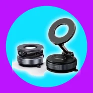 Suporte Magnético Maxmay Para Celular Universal C/ Ventosa Multiuso