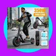 Patinete Elétrico Dobrável Para Adultos 350W