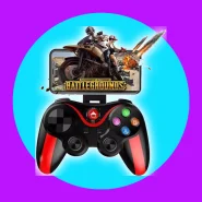 Controle Joystick G7 Bluetooth Universal suporte para Celular