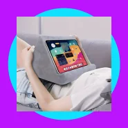Suporte de Almofada para Tablet de Nylon com Bolso