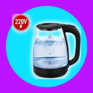 Chaleira Jarra Eletrica 220v Vidro Temperado 1.8 Litros