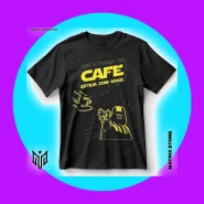 Camisa Que a Força do Café Esteja Com Você Star Wars Darth Vader